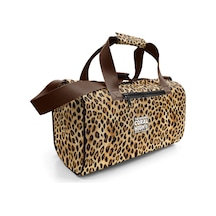 Coral High Kahverengi Leopar Desenli Spor Çanta 27533 Kahverengi - Siyah