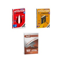 2027 Arı 7 Sınıf Atölyem Güncel Sosyal Sosyalimo Bilgiler + Türkçe Türkçemino Soru + Ankapade 3'lü Set