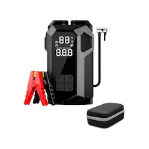Akü Takviye Cihazı 4 Ü 1 Arada Jump Starter 150 Psı Hava Kompresörü Powerbank & Led Fener T