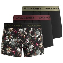 Jack&jones Jacflower Microfiber 3'lü Boxer 12194284-6194 001