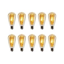 4 Watt Rustik Ampul Amber Renk 10 Adet