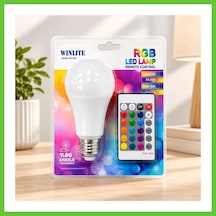 Bezos 9 W Kumandalı Rgb Led Ampul Dmc