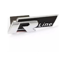 Vw Cc Rline Panjur Logosu Amblem Metal
