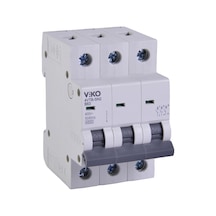 Viko 4vtb-3b63 Otomatik Sigorta 4,5ka B Tipi 3 Kutup 63a 10