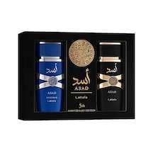 Lattafa Asad Edp 100 Ml + Asad Zanzibar Edp 100 Ml Erkek Parfüm Seti Oryantal
