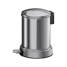 Bröfjarden Çöp Kutusu, Krom Görünümlü 4lt Metal