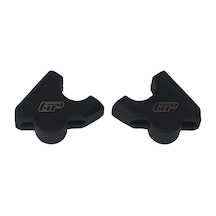 GP Kompozit Honda Africa Twin CRF1000L / CRF1100L 2016-2024 Uyumlu Gidon Yükseltme Siyah