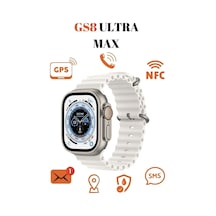 Wearfitpro 49mm Çift Kordon Kilitli Vidalı Gs Ultra 8 Max Watch 8 Ultra 2.08 Ekran Akıllı Saat