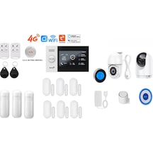 Obiem Pgst Akıllı Ev Güvenlik Alarm Sistemi + İç Ve Dış Mekân Ptz Hd Kamera