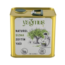 Yağmuş Erken Hasat Soğuk Sıkım Naturel Sızma Zeytinyağı 2 L