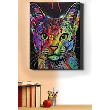 Webstyle Sayılarla Boyama Seti Kasnaklı Semfonik Kedi 40 X 50 Cm