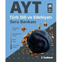 AYT Türk Dili Ve Edebiyatı Soru Bankası -  Tudem Yayınları