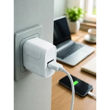 12w Usb Şarj Adaptörü Ev Ve Ofis Kullanımına Uygun .