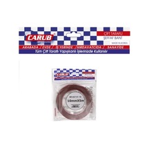 Çift Taraflı Bant 10 Mm X 5 Mt Şeffaf Silikonlu