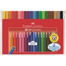 Faber-Castell 155320 Grip Keçeli Kalem 20'li
