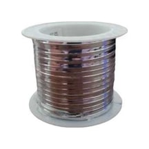 Renkli Metalik Gri Ip 15 M