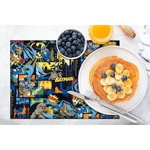 Adawall Home The Batman Kumaş Amerikan Servis 4'lü Set Çok Renkli