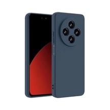 Xiaomi Redmi 14c Kılıf Nano İçi Kadife Silikon - Lacivert 0.2M-Çok Renkli