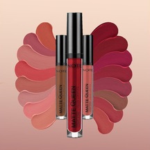 Tr Cosmetics Matte Queen Lipstick 20 Passionate Heart Kalıcı Likit Ruj, Mor Genel