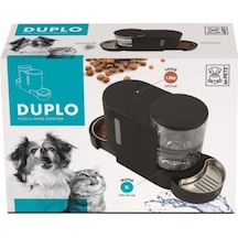 M-pets Duplo Mama Ve Su Kabı Hazneli Black 3l/1.3kg 10530399