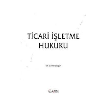 Ticari İşletme Hukuku