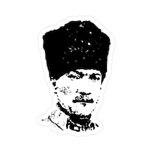Şeffaf Mustafa Kemal Atatürk Büyük Türk Başbuğ Sticker 00276