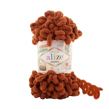 Alize 5 Adet Puffy El Örgü Ipliği 5'li Paket - 100 Gr. 9 Mt. Parmak Örgü Ipi - Şevval Tuhafiye 597