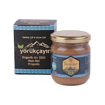 Yörükçayır Organik Arı Sütü Ham Bal Propolis 240 G