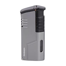 Parmida 3 Torch Pürmüz Gunmetal-siyah Metal Puro Çakmağı - Tr8353