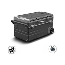 Coolist Clk120w 12/24v 220volt 114 Litre Tek Bölmeli Tekerlekli Outdoor Kompresörlü Oto Buzdolabı/dondurucu