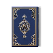 2 Renkli Çanta Boy Kur'an-ı Kerim Miklepsiz Lacivert - Kyut-762869