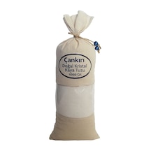 Çankırı Kristal Kaya Tuzu Ince Çekilmiş Beyaz Bez Torbada 1 Kg. Orijinal Çankırı Beyaz Tuz Kaya Tuzu