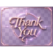 Metalik Neon Thank You Kartı 100 Adet Modern Paket Içi Teşekkür Kartı 8x5 Cm