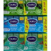 Duş Sabun Okyanus/zeytinyağlı/yağmur Tazeliği 5x150 Gr 750 Gr X 6 Adet Diğer