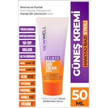 New Well Aydınlatıcı Etkili Primer Sunscreen SPF50+ 50 ML