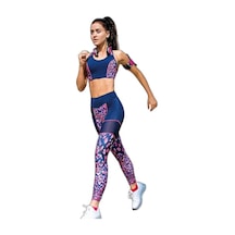 Yeni Inci T133 Lacivert (Yoga-Fıtness-Pilates-Koşu) Sporcu Taytı