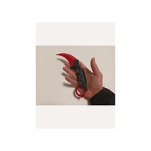 Cs2 Bıçak Oyuncak Kırmızı Plastik 3d Keskin Değil