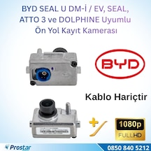 Byd Seal U Dm-i / Ev, Seal, Atto 3 Ve Dolphıne Kablo Hariç  Ön Yol Kayıt Kamerası - 1080p Full Hd