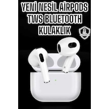 3.nesil - 436 - Tws Bluetooth Kulaklık Mikrofonlu Anc Özelliği - Flzdgnkr - Dokunmatik Kontrol