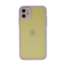 Apple iPhone Uyumlu 11 Kılıf Montreal Silikon Kapak - Mor Bzsxx00 1