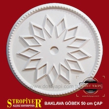 Stropiyer Lamba Göbeği Baklava Modeli 50 Cm Çapında