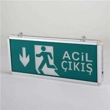 Cata Ct 9167 Cata 3 W 3 Saat Şarjlı Ledli Exıt Armatür Çift Yönlü