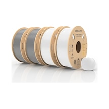 Creality Petg Filament, Hyper Petg 1,75 Mm 3d Yazıcı Filamenti, 30-600 Mm/s, Boyutsal Doğruluk +/- 0,02 Karton Makara 8,8 Lbs , Çoğu Fdm 3d Yazıcıya Uygun 4 Kg Beyaz Kül