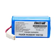 Fakir Robert Rs720 Batarya Uyumlu 3200mah Robot Süpürge Batarya