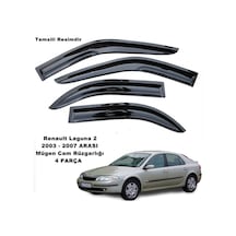 Renault Laguna 2 Mügen Cam Rüzgarlığı 2003-2007 Arası 4 Lü Set