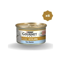 Felix Kedi Yaş Mama Gourment Gold Kıyılmış Tonlu 85 Gr - 6 Adet