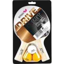 BUTTERFLY DRIVE TT SET (2 RAKET + 3 TOP)