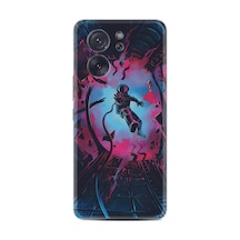 Xiaomi 13t - Xiaomi 13t Pro Kılıf Silikon Desen Özel Seri Astronot Attack 1702