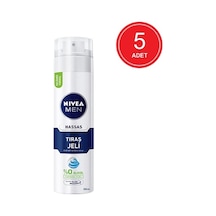 Nivea Men Hassas Tıraş Jeli 5 x 200 ML