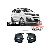 Fiat Ulysse Batman Yarasa Ayna Kapağı 2022+ Parlak Siyah